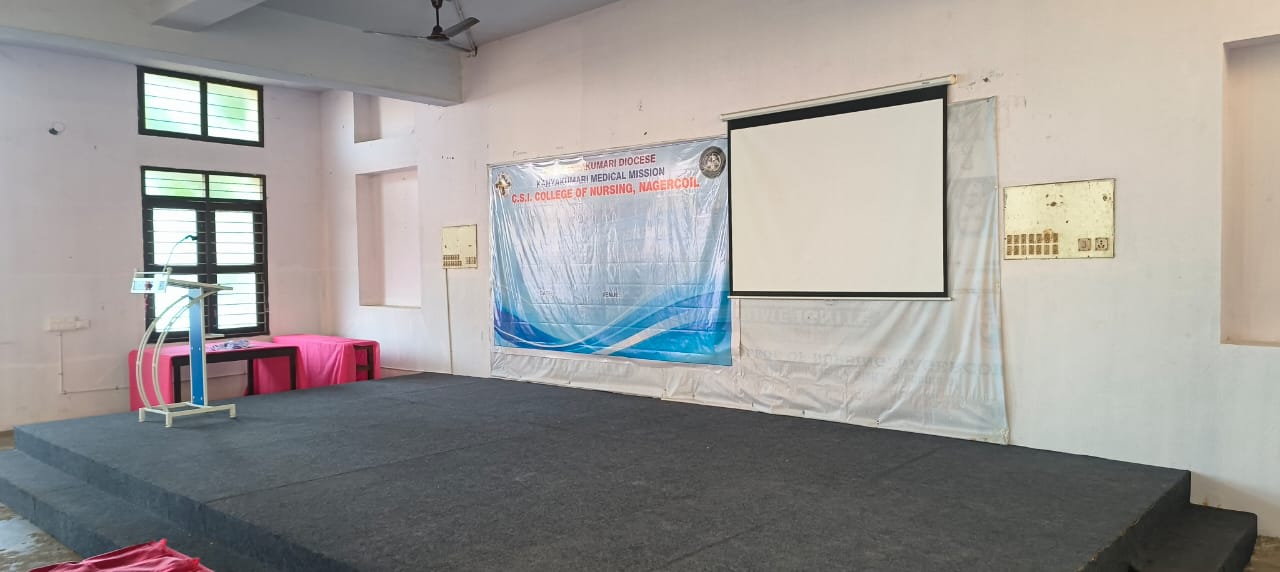 Multipurpose Hall stage and podium